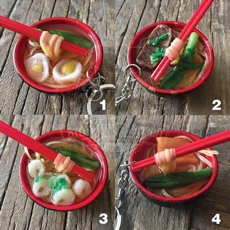 Japanese Miniature Food Resin Bowl Of Ramen With Chopsticks Etsy