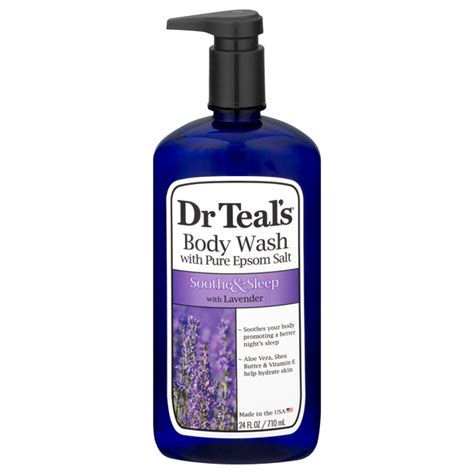 Save On Dr Teals Body Wash Soothe And Sleep With Pure Epsom Salt Lavender Order Online Delivery