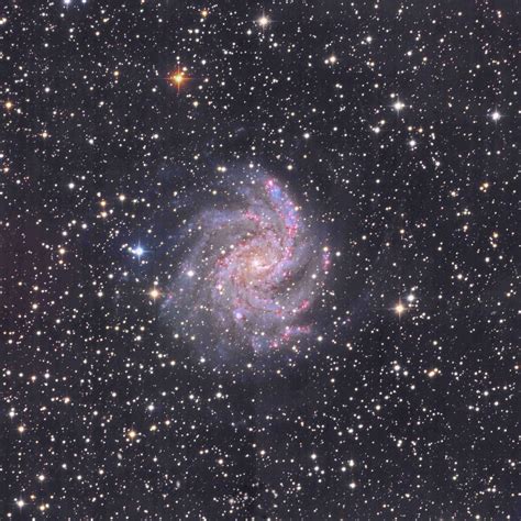 Ngc 6946 Fireworks Galaxy Experienced Deep Sky Imaging Cloudy Nights