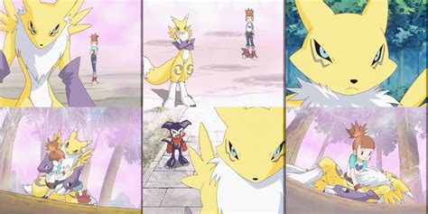 Digimon Renamon Collage By Giuseppedirosso On Deviantart Digimon