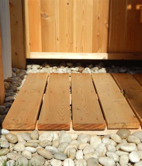 Outdoor Shower Floor Quality Cedar Decking Panel