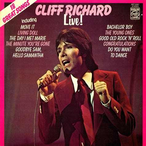 Cliff Richard Live Naald Op De Groef