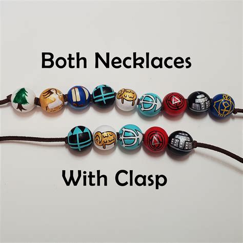 CLASP Percy Annabeth S Camp Half Blood Bead Necklace Etsy