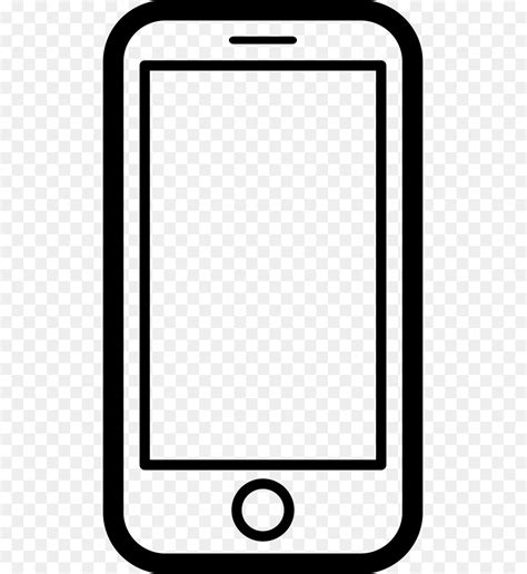 Cell Phone Icon Png White