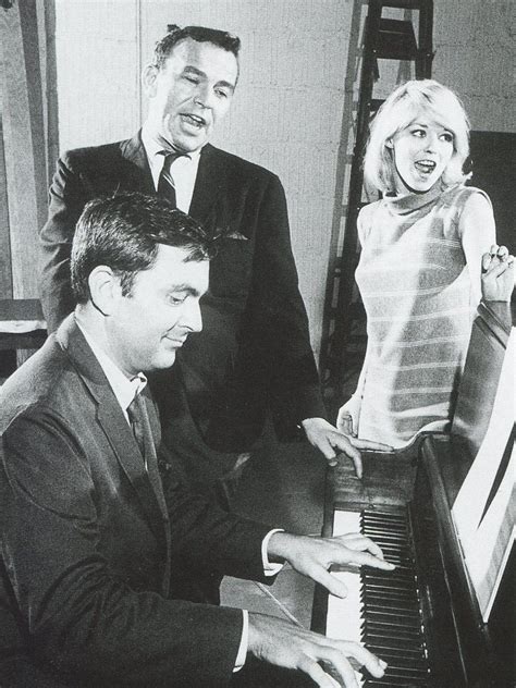 John Kander Fred Ebb And Jill Haworth In 1966 Veronica Lake Noir
