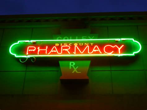 Norfolk Va Colley Pharmacy Neon Sign Flickr Photo Sharing