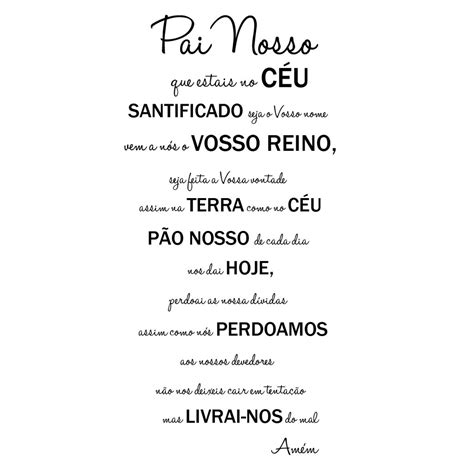 Oração Do Pai Nosso Infantil Para Imprimir