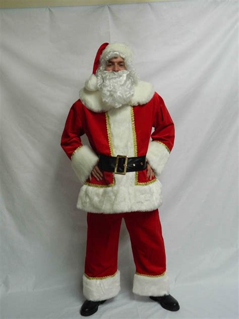 Deluxe Father Christmas And Santa Claus Costumes For Hire
