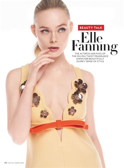 Elle Fanning In Instyle Magazine March 2019 Hawtcelebs