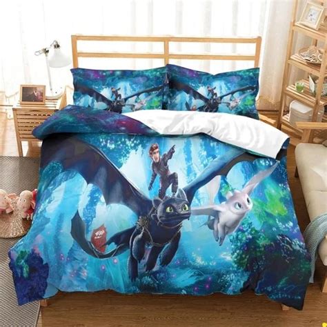 How To Train Your Dragon 3d Bedding Sets Duvet Cover Kids Bedding Sets