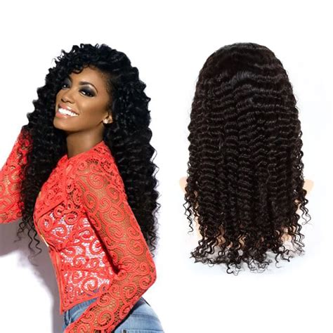 100 Human Hair Wigs For African Americans Natural Black Color Comfortable Full Lace Human Hair