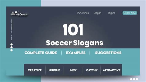 101 Powerful Soccer Slogans And Taglines Ideas Tiplance