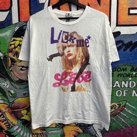Hysteric Glamour Hysteric Glamour Courtney Love Lick Me Tee Size Small
