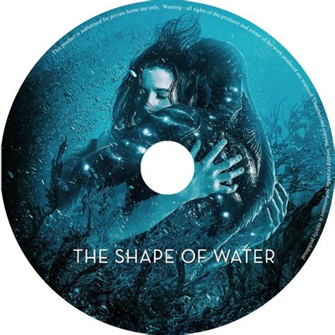 The Shape Of Water R CUSTOM DVD Label DVDcover Com