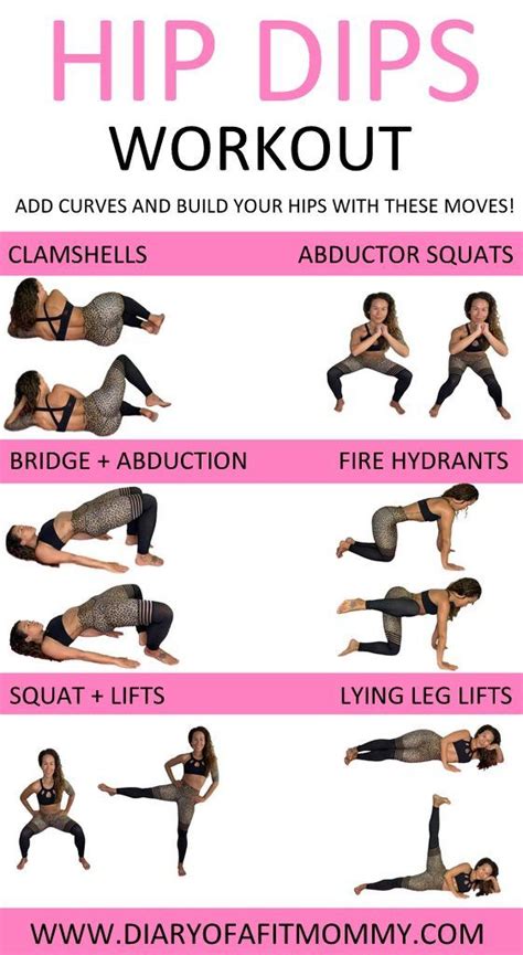 Home Workout To Add Curves And Grow Your Hips Mommy Workout Body