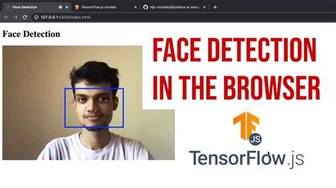 Face Detection In The Browser Using Tensorflow Js Youtube