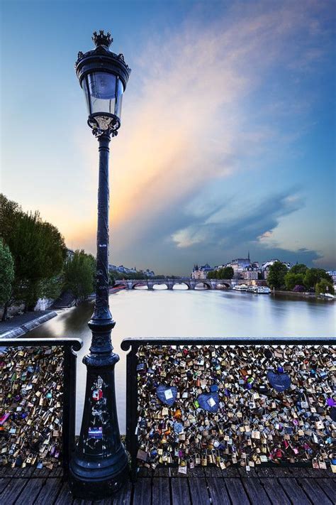 Love Locks Bridge Paris When It Happens It Is Happening Pin