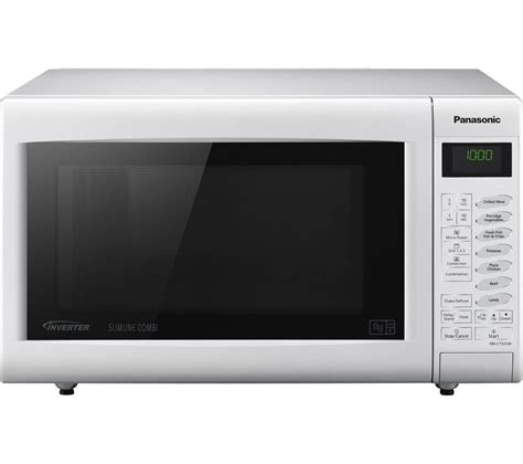 Inverter microwave ovens by panasonic differ from traditional microwave ovens because of their constant power level. Buy PANASONIC NN-CT555WBPQ Combination Microwave - White ...