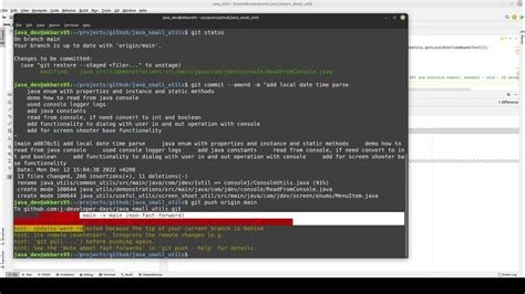 How To Amend Commit In Git How To Force Push Amend Commit In Git L19