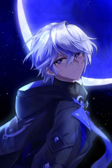 Pin by Nero ShadowMoon on Noah Ebalon in 2021 | Elsword anime, Blue