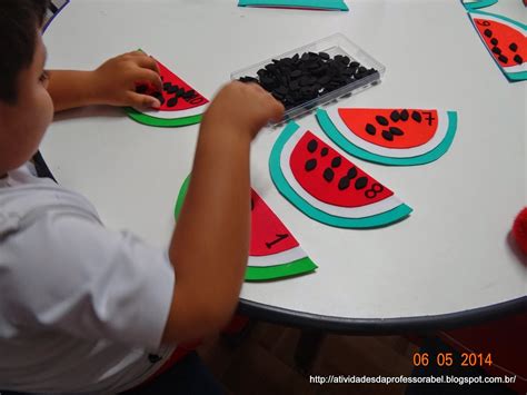Atividade Melancia Educação Infantil