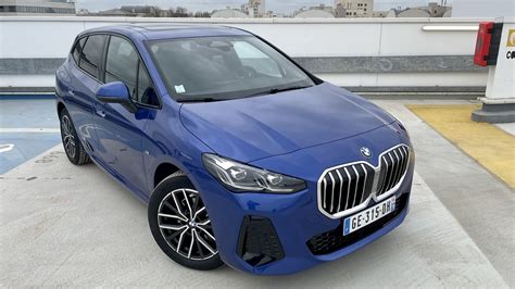 Essai Bmw 218i Active Tourer 2022 Que Vaut Le Moins Cher Des