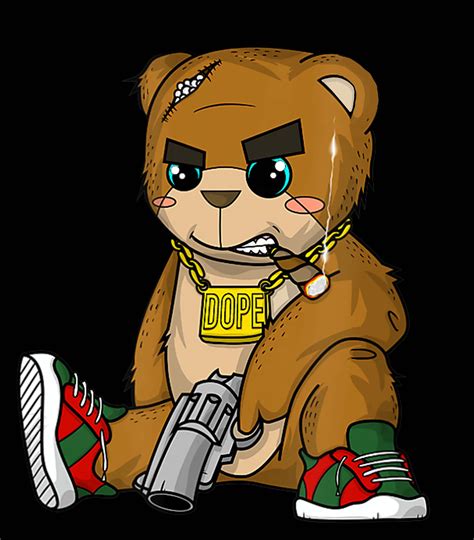 Thug Bear SVG