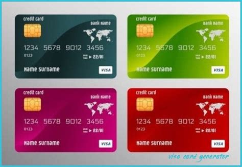 The Best Credit Card Generator With Cvv And Expiration Date Visa Card