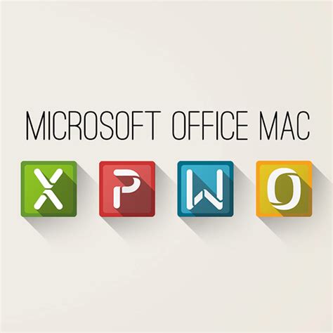 Microsoft Office Mac Icon Set On Behance