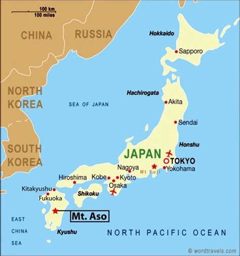 Japan has 111 active volcanoes, which represent more than 10% of the total active volcanoes in the world that can threat humans. Aso, the largest volcano in SW Japan, consists of a large, 24-km-diameter caldera located on the ...