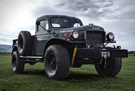 A Completely Modernized Version Of The Dodge Power Wagon The 1952