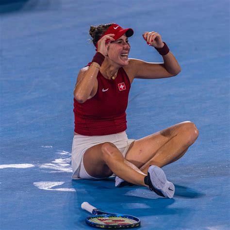 Olympics Tennis Results 🍓olympics Belinda Bencic Wins Gold Amid Controversial To