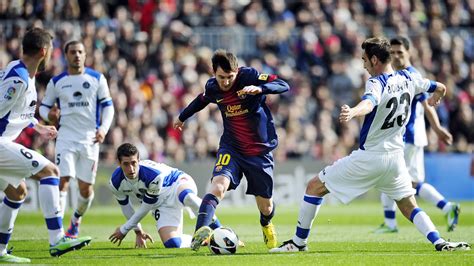 At the age of 13, lionel messi crossed the atlantic to try his luck in barcelona, and joined the. Leo Messi in action