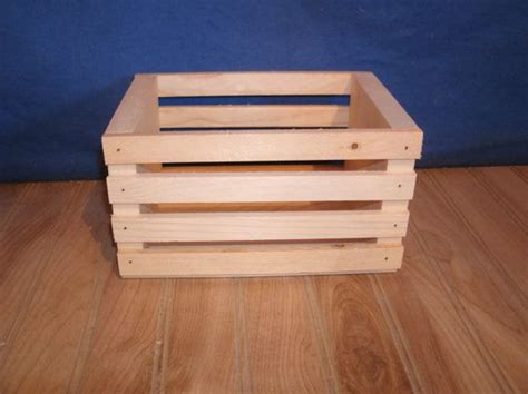 Unfinished Wood Crates Small Wooden Crates Vintage Wood Crates