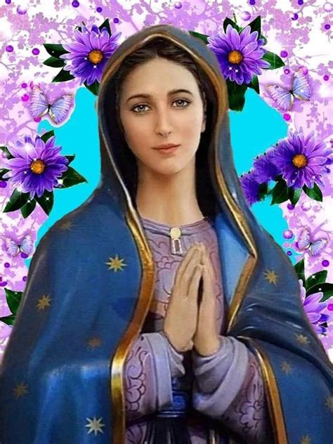 Jesus Christ Virgin Mary Blessed Virgin Mary Virgin Mary Painting My