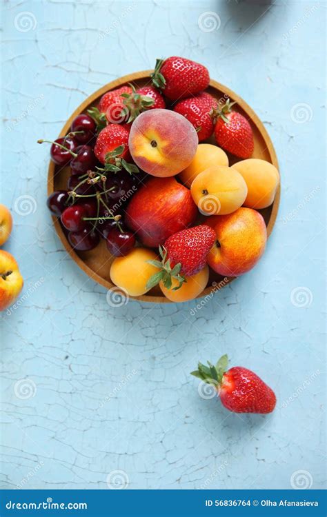 Assorted Summer Fruits Stock Photo Image Of Fruit Colorful 56836764