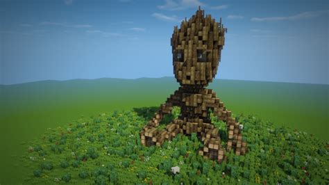 Baby Groot Guardians Of The Galaxy Vol 2 Minecraft Project