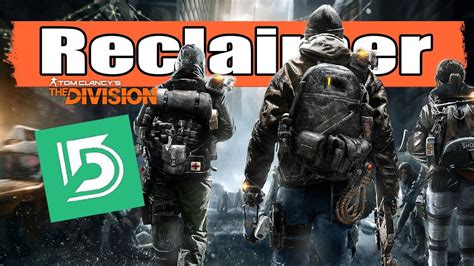 The Division Classified Reclaimer Healer Build Pvp Pve Youtube