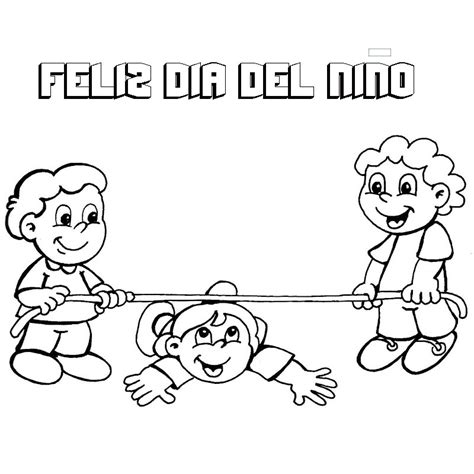 Dibujos Del Día Del Niño Para Colorear E Imprimir