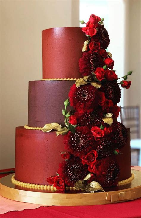 Pretty Fall Wedding Cake Ideas For Autumn Wedding Cakes