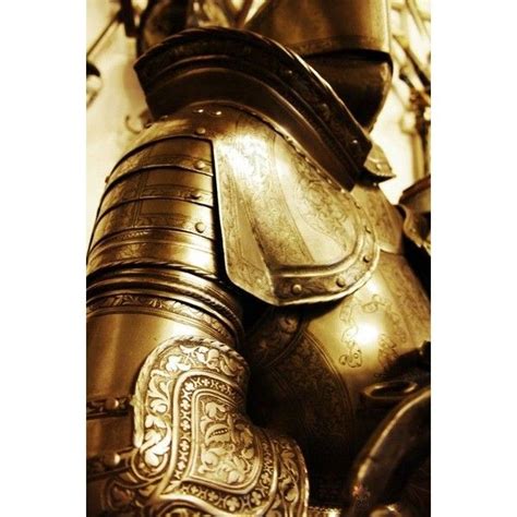 A duke in shining armor. .gold armour for Jaime Lannister liked on Polyvore ...