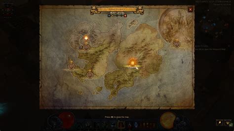 Sanctuary Level Diablo Iii Interface In Game
