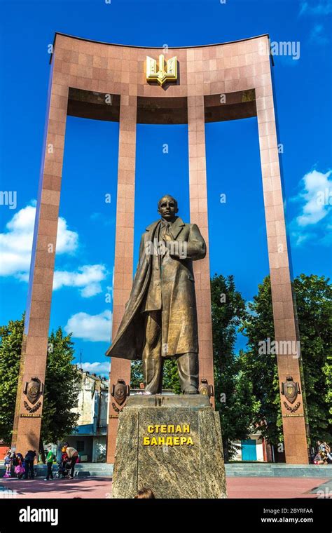 Stepan Bandera Statue