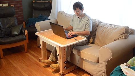 Build A Laptop Table For Sitting At The Couch That Converts To A