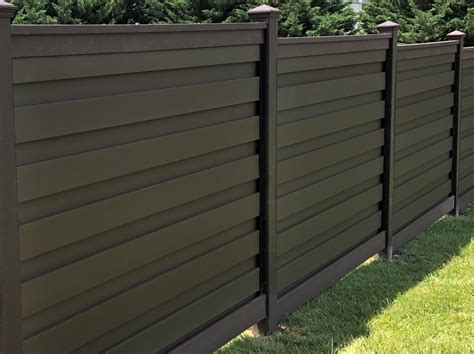 trex seclusions horizontal horizontal privacy fence cfc fences
