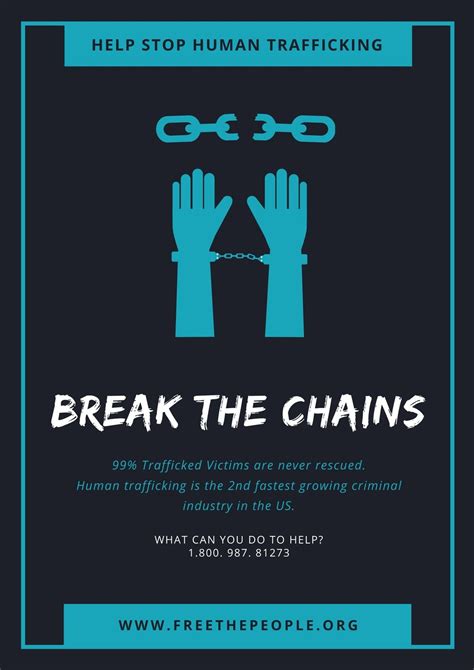 stop human trafficking campaign
