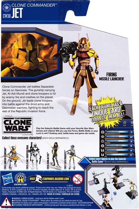 Clone Commander Jet Firing Missile Launcher The Clone Wars Shadow