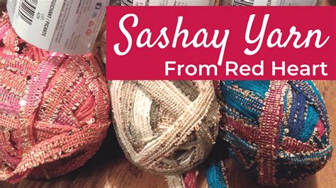 Red Heart Yarn Sashay Yarn Review