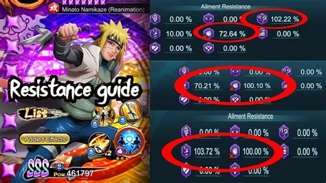 Nxb Nv Guide How To Build Resistance For Your Shinobies Naruto X
