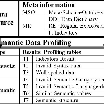 The Semantic Data Profiling Process Download Scientific Diagram